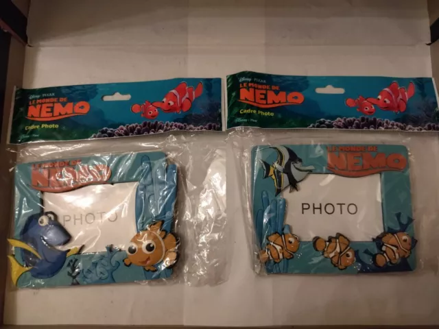 Set 2 Cornici Alla Ricerca di Nemo 2D in gomma 12 X 10 cm Lotto H