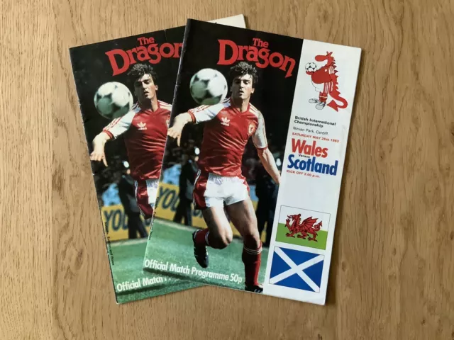 Wales v Scotland - 1983 British Championship - Saturday 28/5/1983