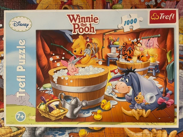 TREFL JIGSAW PUZZLE - 1000 Piece - Winnie Pooh Pu Puh - Comic Disney ...