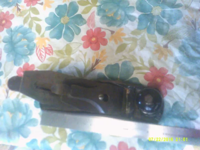 STANLEY BAILEY PLANE, Flat Bottom USA Woodwork. Wood. Handles No 4