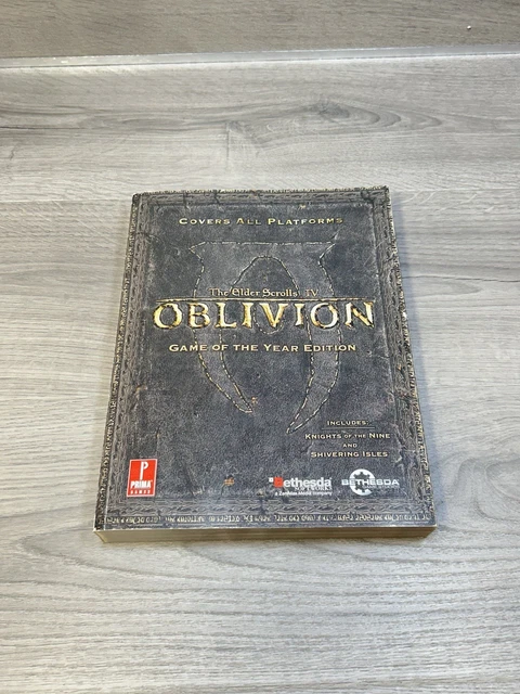 ELDER SCROLLS IV: Oblivion Game of the Year Official Strategy Guide by ...