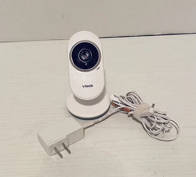 Cámara de video para bebé VTech blanca SM8252-2 con cable de alimentación | probada