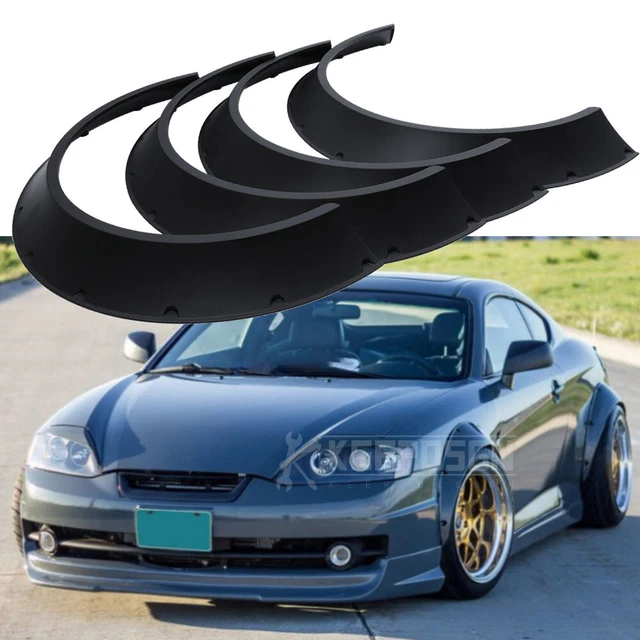 For Kia Optima 4PCS Car Fender Flares Flexible Extra Wide Body Kit Wheel Arches For Kia Optima 4PCS Car Fender Flares Flexible Extra Wide Body Kit Wheel Arches