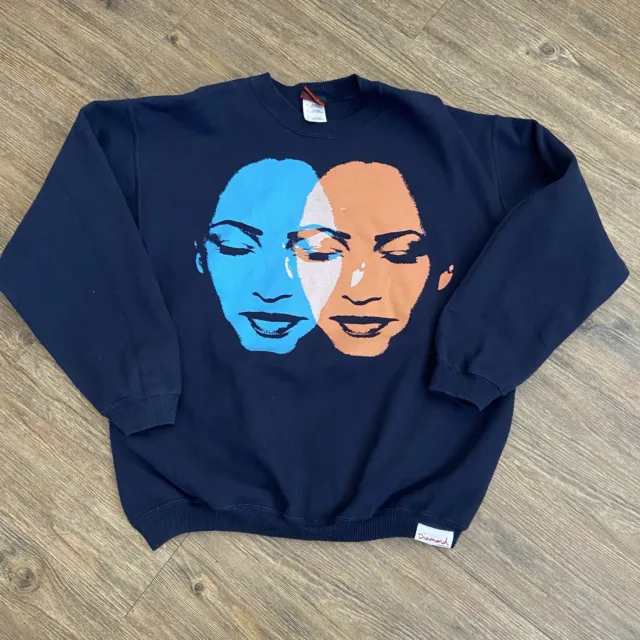 Diamond Supply Co. X Sade Crew Neck Pullover Sweatshirt Shirt Large L