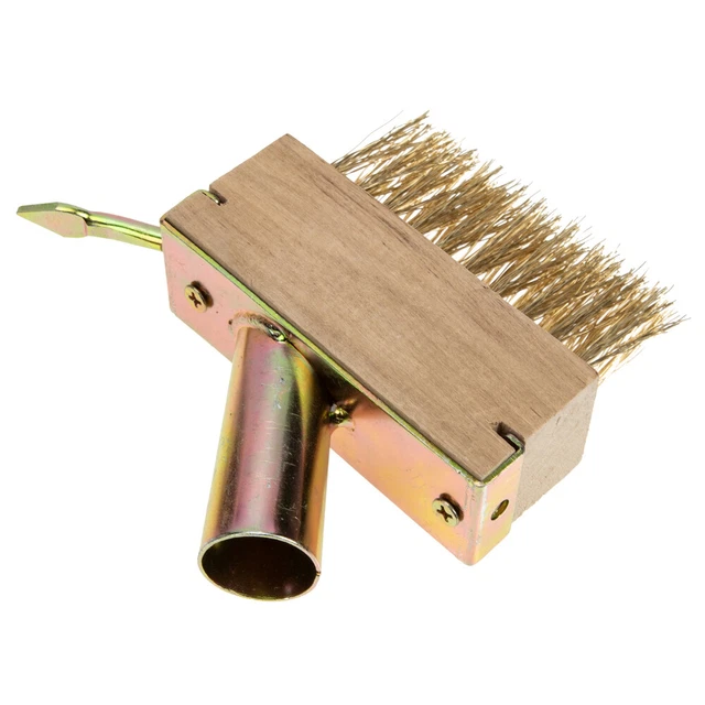 Rust Removal Brush Garages Wire Weeding Brush Manual Lawn Mower Remover