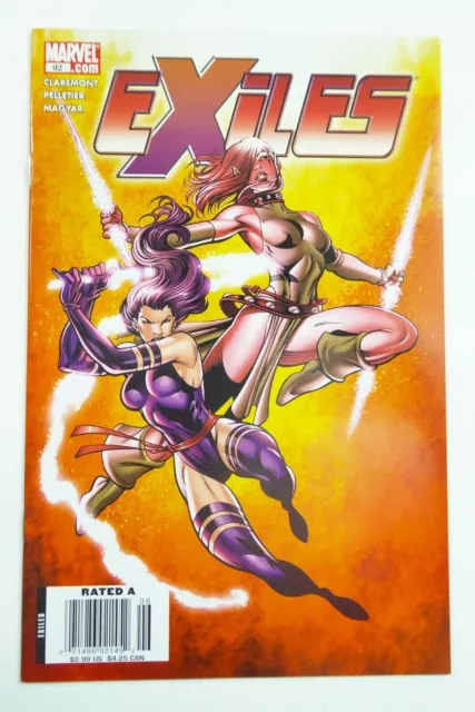 Marvel EXILES #92 Rare Newsstand VARIANT PSYLOCKE Cover VF/NM (9.0) Ships FREE!