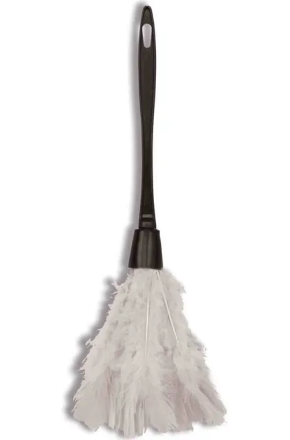 Brand New French Maid Feather Duster (White) Costume Accessory