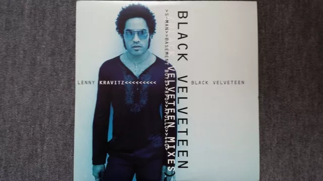 LENNY KRAVITZ - Black Velveteen 2 x 12'' Eu Mixes Promo $27.56 
