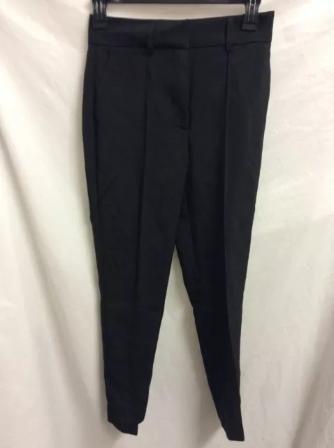 Asos Design Womens Black Tailored Smart Mix & Match Cigarette Suit Pants Size 2