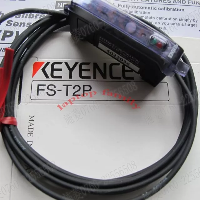 New in box KEYENCE Fiber Optic Sensor FS-T2P