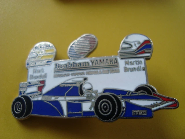 Yamaha Pirelli mfs car f1 sports pin pins f1 formula 1 car