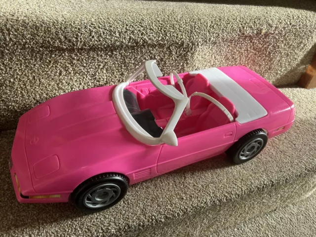 Mattel Barbie VTG 1994 Pink Corvette Convertible Sports Car