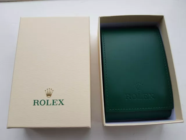 Rolex Leather Watch Pouch / Travel Case