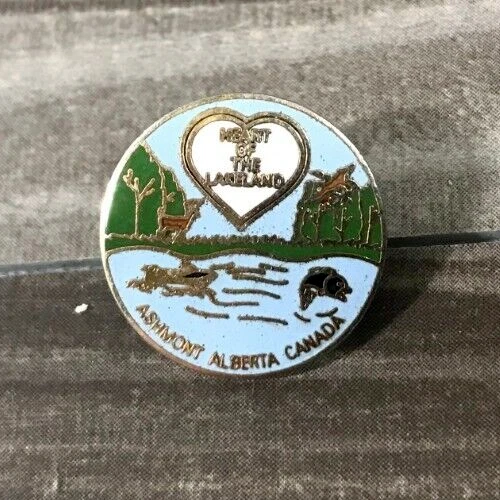 ASHMONT ALBERTA CANADA Heart Of The Lakeland Lapel Hat Backpack