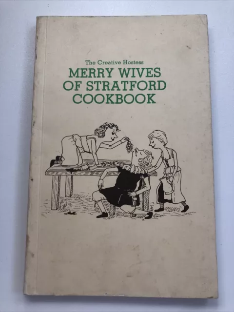 Vintage Retro Recipe Collection Stratford Upon Avon Festival 1984 Illustrated