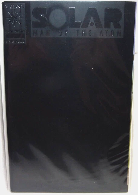 Valiant Solar Man of Atom Black Cover 10 1st Appear of Eternal Warrior Geomancer
