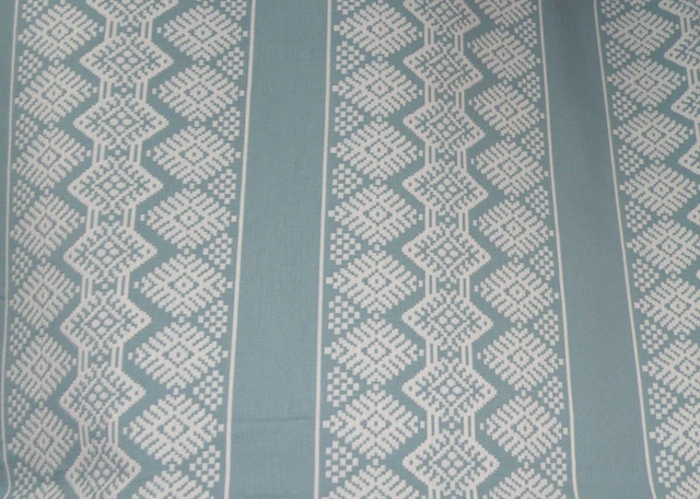 Robert Allen Mod Form RR BK Stripe Lattice Upholstery Fabric