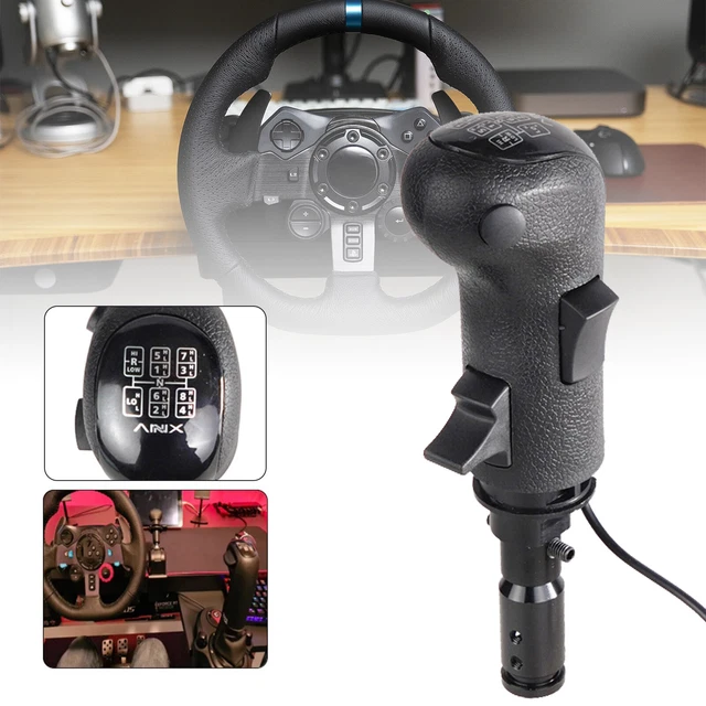 New PC USB Gearshift Knob For Logitech G923 G29 G27 G25 TH8A Racing Games AUS