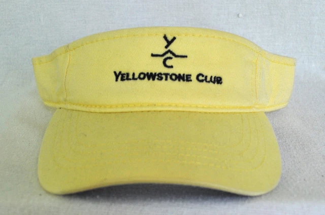 Yellowstone Club “YC” Embroidered Visor The yellowstone club hat - Gem main image 3