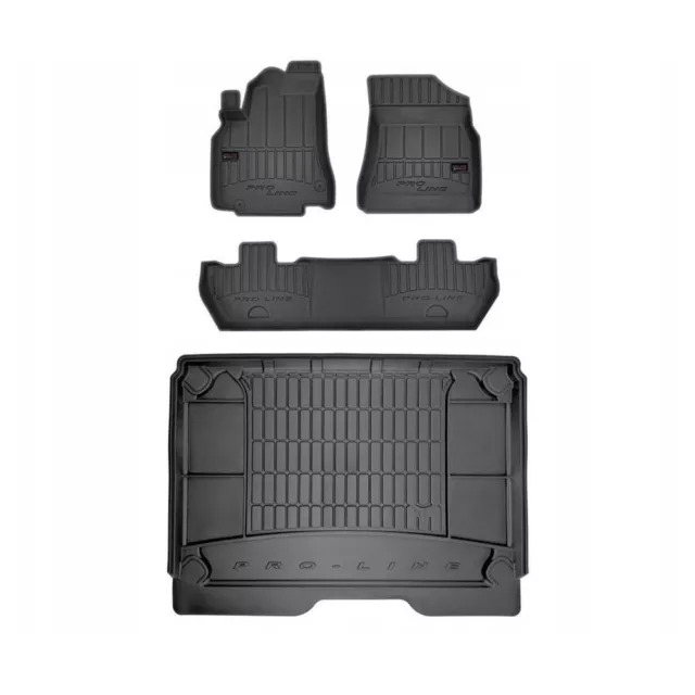 Ensemble de Tapis de Sol et Tapis pour CITROEN Berlingo II Multipack 2008-2018