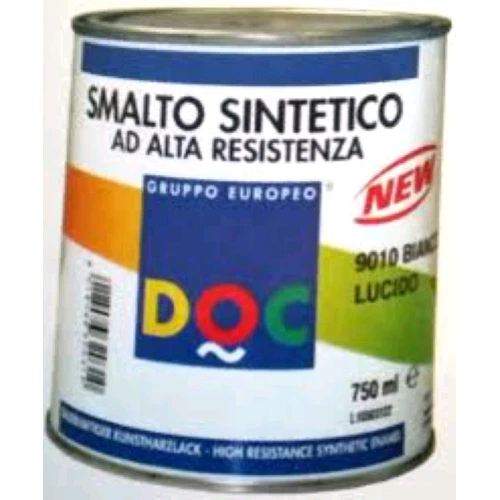 Smalto Sintetico Ad Alta Resistenza Ral 9003 "Bianco Ghiaccio/Segnale" Doc 750Ml
