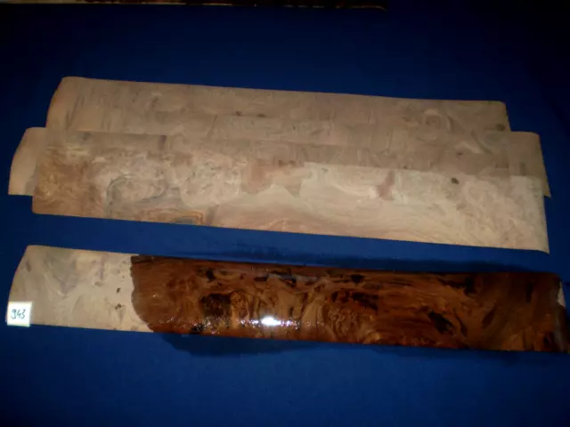 Nogal saramp chapa de fieltro recubierto 720 x 115 mm 5 hoja no 943