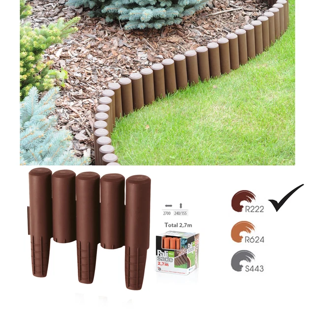 2m (3€/m) Beeteinfassung Baumeinfassung Beetabgrenzung Palisade In Westerwaldkreis - Hahn Am See