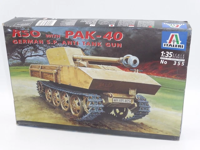 WANENGEDIY Militär Figurenset - Deutscher Pak-40 Panzerabwehrkanone 1:72
