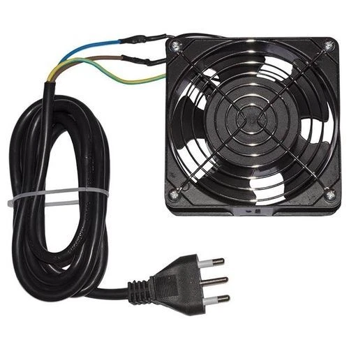Link LKFAN220 Ventola 120x120x38mm 220V con Cavo 2mt Spina Italiana con Griglia