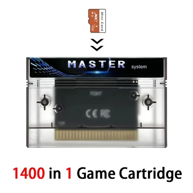 Conversor De Jogos Master System Compatível Com Mega Drive - NyO Tech Games