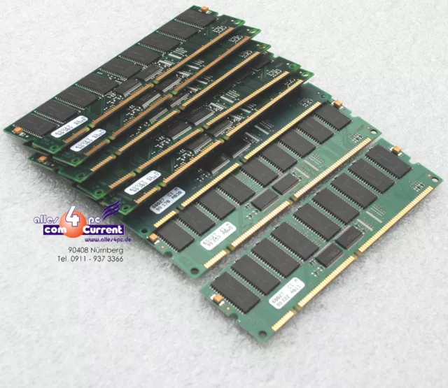 128 MB Mémoire RAM Salam 60027 C 168 Pin ECC Buffered 18C Dimm - S57