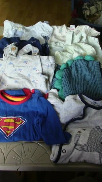 0-6 months boys clothing bundle next M&S Harrods Tu mother care john lewis etc