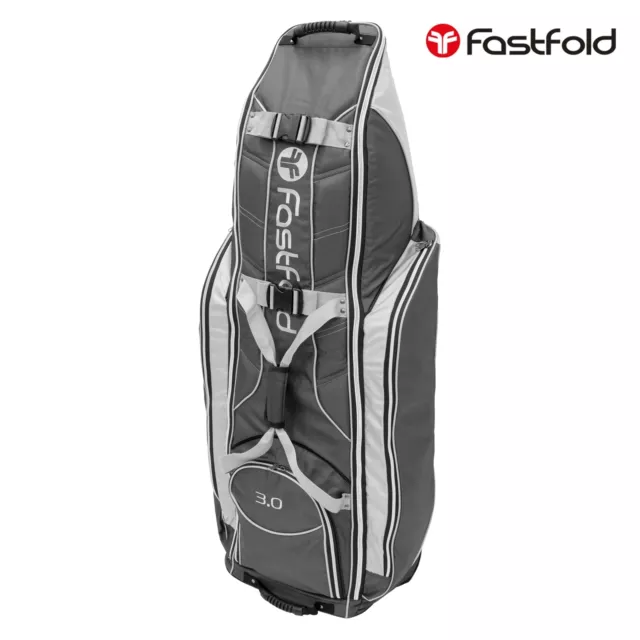 Bolsa de transporte palos golf 3.0 con 3 compartimentos negro/gris FastFold