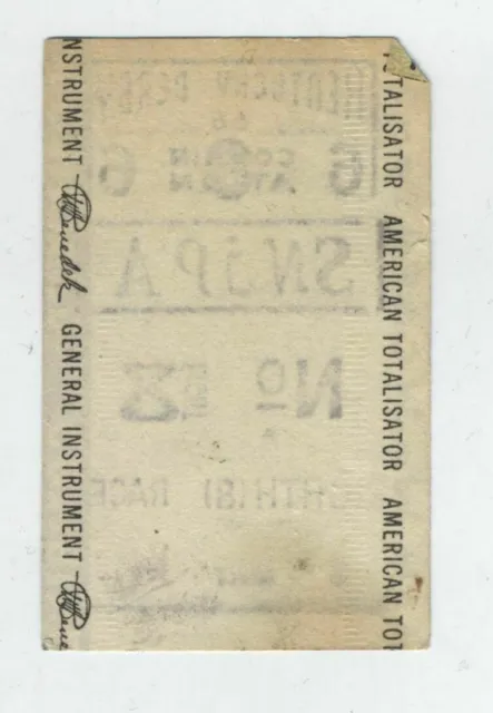 1975 Kentucky Derby COMBINE Ticket - 8th Race @ Churchill Downs 2