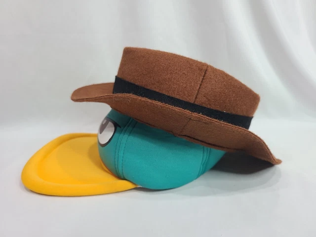 DISNEY PARKS PHINEAS And Ferb Perry The Platypus Agent P Detective Hat ...