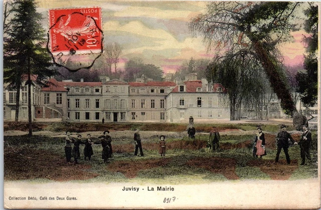 91 JUVISY - la mairie (couleurs)
