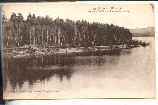 CP 58 Nièvre - Morvan - Les Settons - Les bords du Lac
