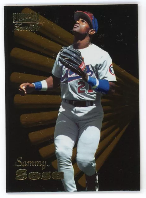 1996 Pinnacle Zenith Sammy Sosa #100