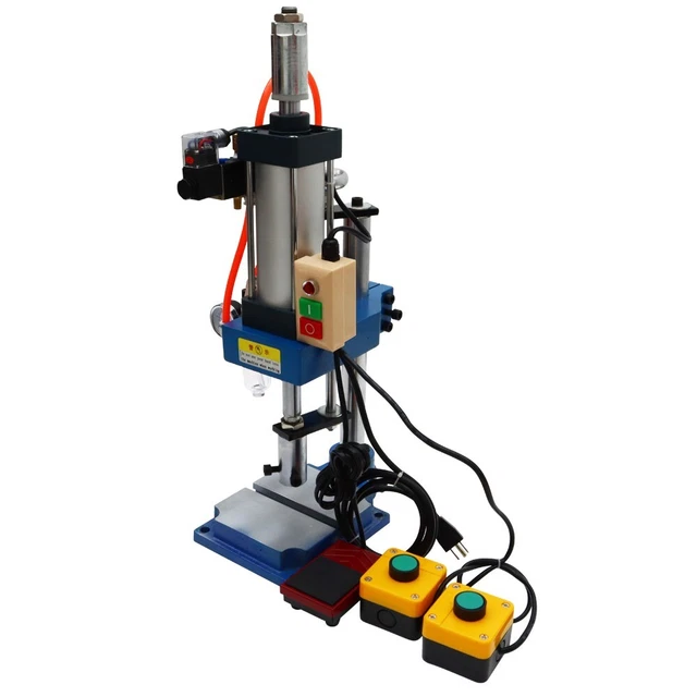 OPEN BOX Pneumatic Punch Press Machine Die Hole Punches 440LB 110V
