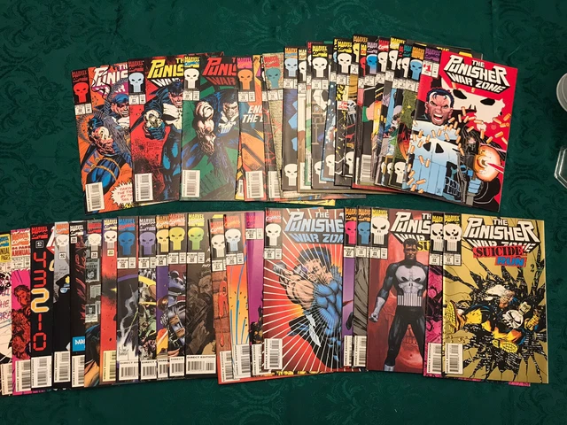 Punisher War Zone #1-41 Complete Series + Annuals #1 + 2 Kingpin * 43 Comics