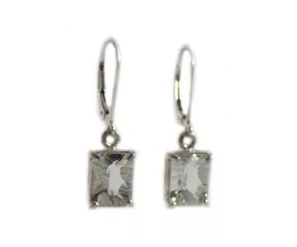 Poland Green Amethyst SS Earrings Ancient Roman Warrior Amulet 19thC Antique Gem