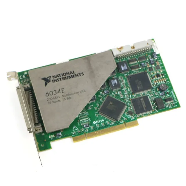 1PCS USED National Instruments PCI-6034E NI DAQ Card 16 bit Analog Input