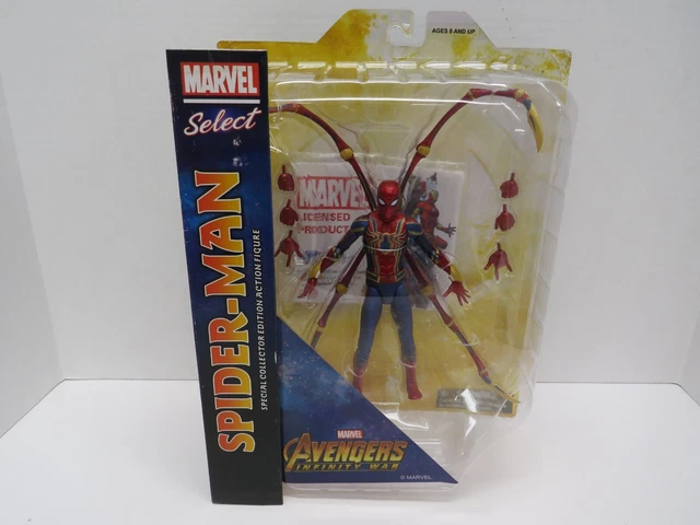 Spider-Man Infinity War 7" Scale MARVEL LEGENDS Diamond Select New C1