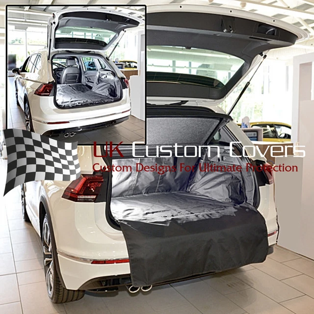 VW TIGUAN BOOT Liner Mat Raised Floor Dog Guard Tailored (2016 Onwards