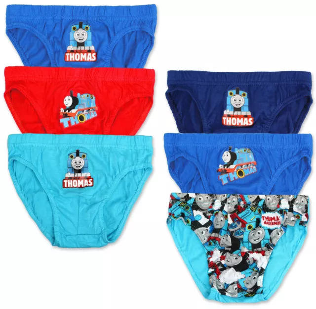 Boys Thomas Pants Briefs Underwear Pack Of 3