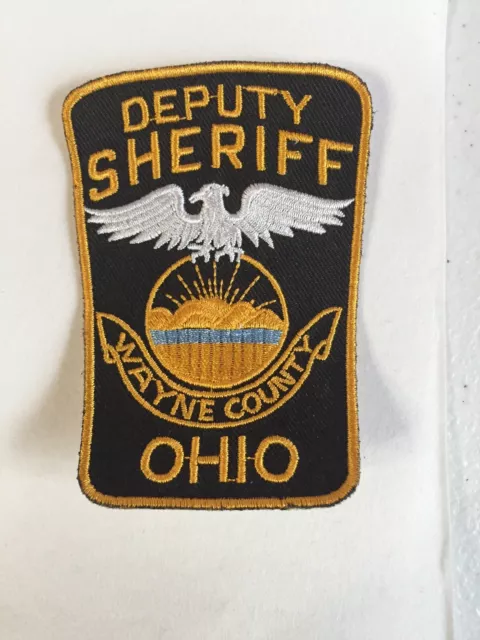 Ohio Deputy Sheriff Wayne County Patch Obsolete NLA Style