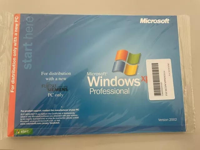 Windows XP Pro Professional - FS OEM Recovery - SP2 - Neu