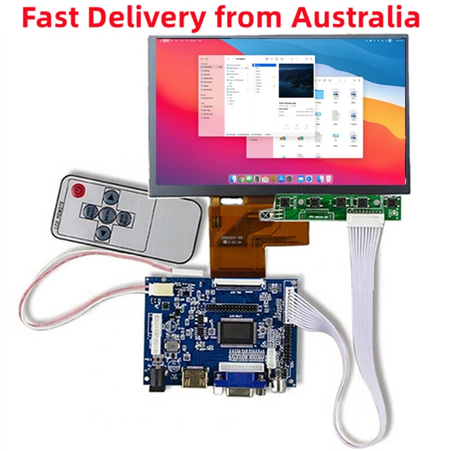 HDMI+VGA 2AV LCD Controller Board Work for 5inch EJ050NA-01G 800x480 50pin