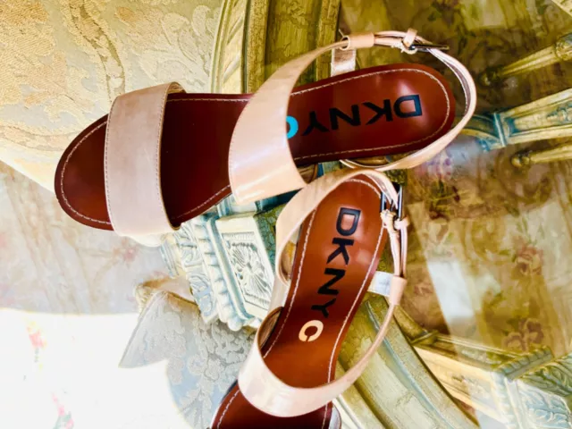 DKNY WEDGE HIGH Heel Shoes 23.69 PicClick UK