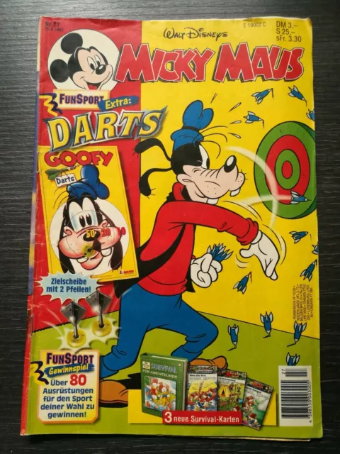 Walt Disneys Micky Maus Heft Nr. 27 Vom 26.06.1997 Comic Comicheft Ehapa